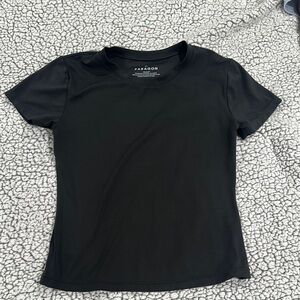 PARAGON Black Fitted Short Sleeve T-Shirt
